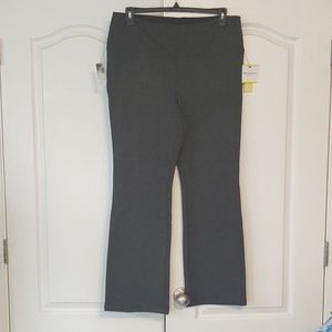 Dark Heather grey dress pants leggings size XL